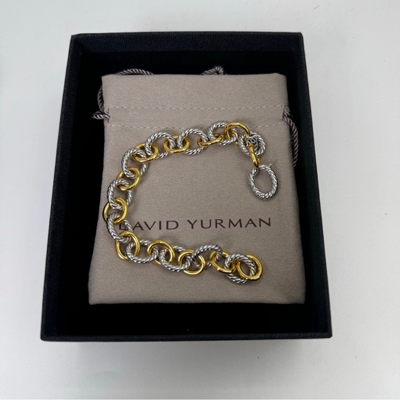 David Yurman Two-Tone Chain Bracelet
